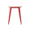 Flash Furniture 23.75 RD Dining Table Brown Poly Top/Red Frame JJ-T14623-60-BRRD-GG - alternate 8